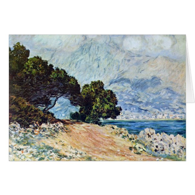 Menton Seen from Cap Martin by Claude Monet (Front Horizontal)