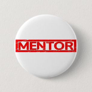 Mentor Stamp 6 Cm Round Badge