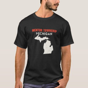 Mentor Township Michigan USA State America Travel T-Shirt