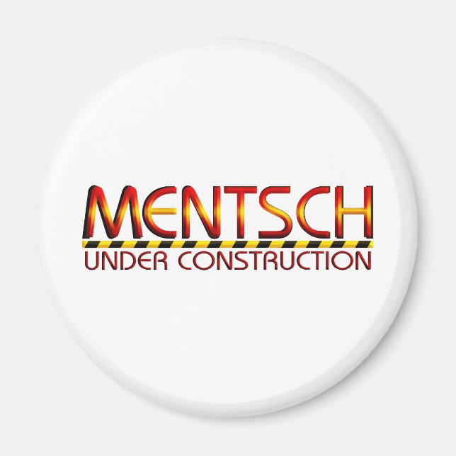 Mentsch Magnet (Front)