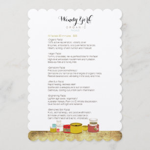MENU Candles Scalloped Honey Bee