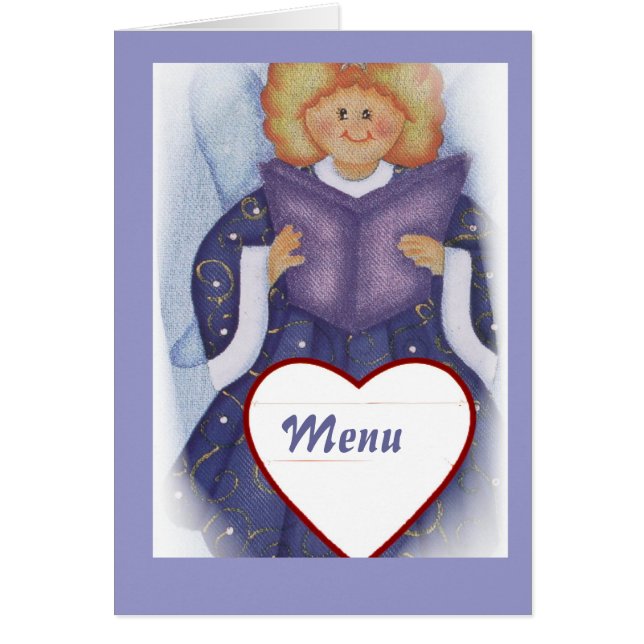 menu / ementa (Front)