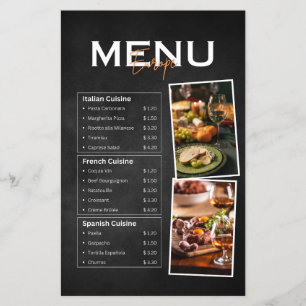 Menu Flyer