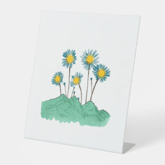 Menu Kazakhstan Pedestal Sign