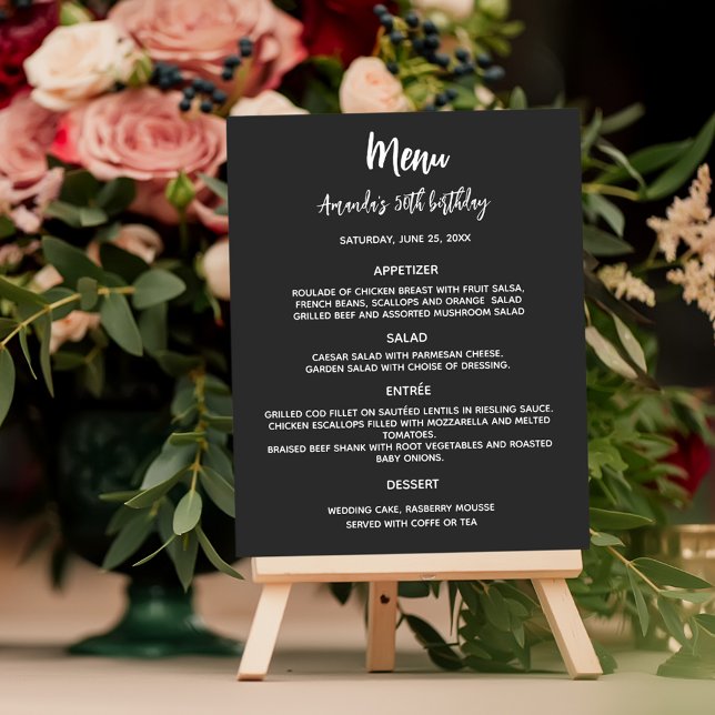 Menu program black white budget (Creator Uploaded)