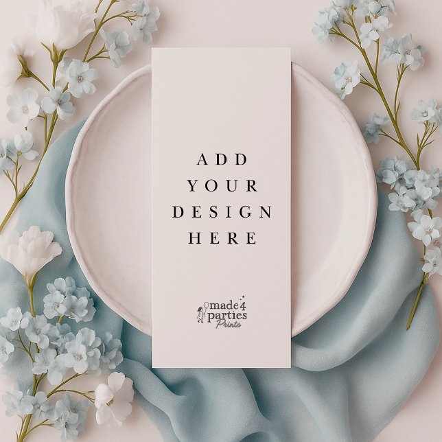 Menu & Program Printing (Creator Uploaded)