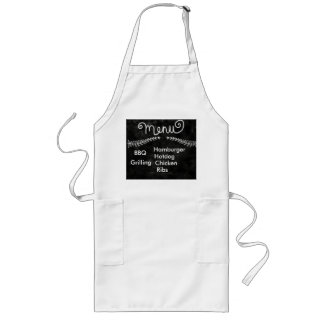 Menu Style Long Apron