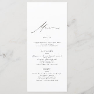 Menu Template