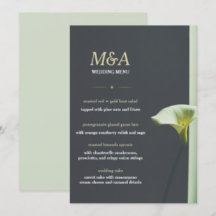 Menu Wedding Invitation
