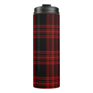 Menzies Hunting Tartan Scottish Plaid Pattern Thermal Tumbler