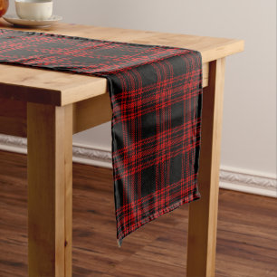 Menzies Hunting Tartan Short Table Runner