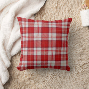 Menzies Red Tartan Cushion