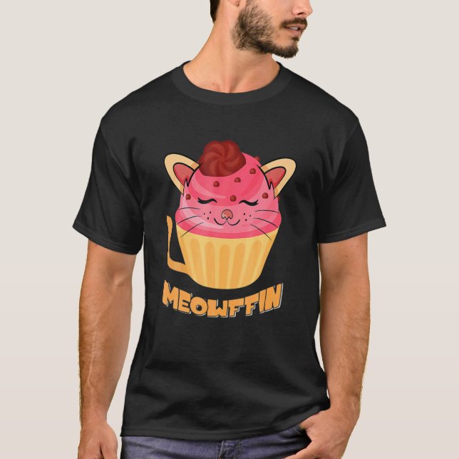 Meoffin Cat Muffin T-Shirt (Front)