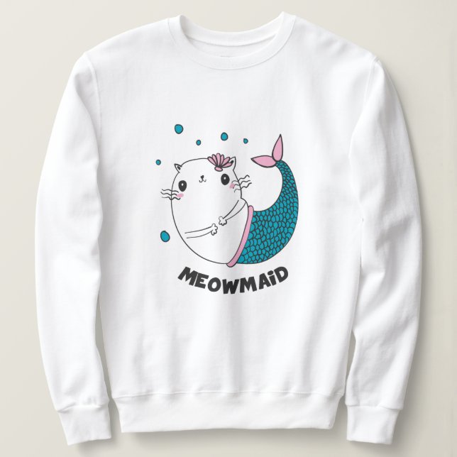 Meomaid Sweatshirt (Design Front)