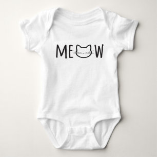 Meow Baby Bodysuit