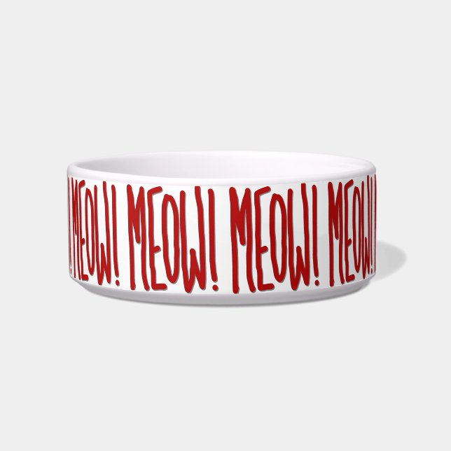 Meow! Bowl (Front)