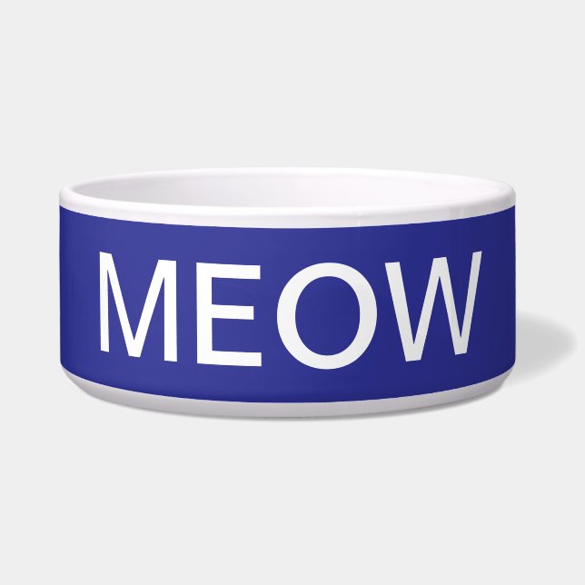 Meow Cat bowl (Front)