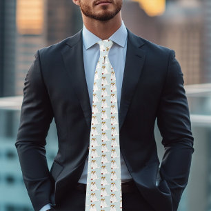 Meow Cat Funny Tie