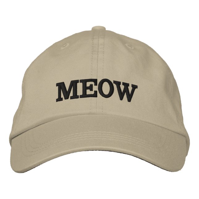 MEOW CAT HATS (Front)