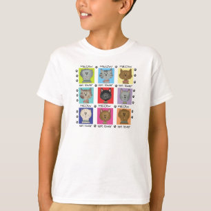 Meow Cat Lover Tshirts and Gifts