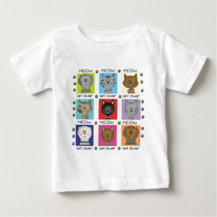 Meow Cat Lover Tshirts and Gifts