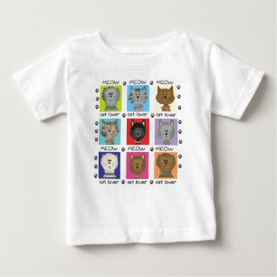 Meow Cat Lover Tshirts and Gifts