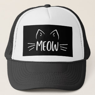 Meow Cat Trucker Hat