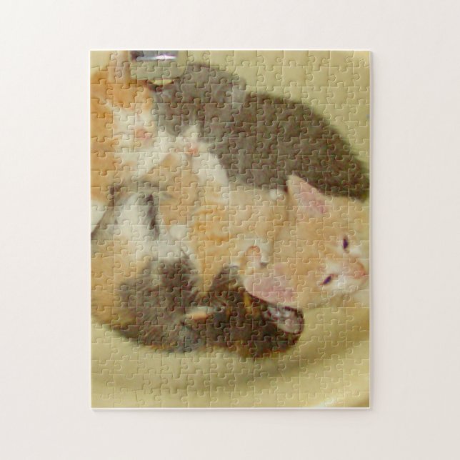 Meow Cats 4 Puzzle (Vertical)