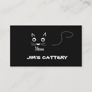 Meow Cattery Business Card