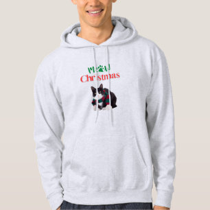 MEOW CHRISTMAS CAT HOODIE