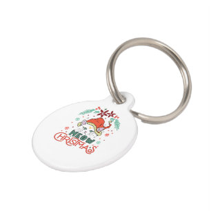 Meow Christmas, Merry Christmas Pet Tag