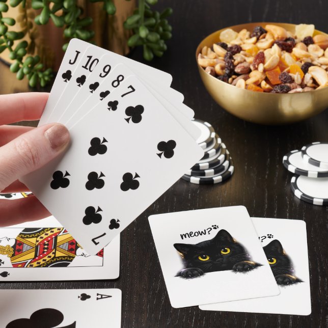 Meow Deal – Black Cat Cards (In Situ)