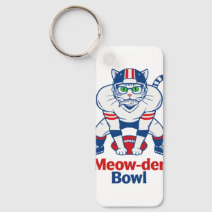 Meow-der Bowl  Key Ring