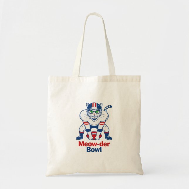 Meow-der Bowl  Tote Bag (Front)