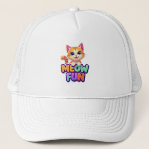 Meow Fun - Cute Smiling Cat Hat