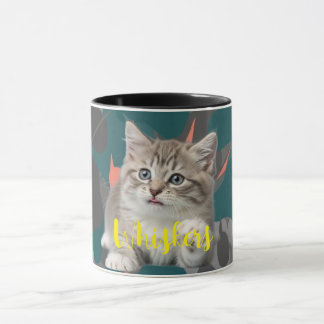 Meow-gical Memories: Personalised Cat Photo Mug