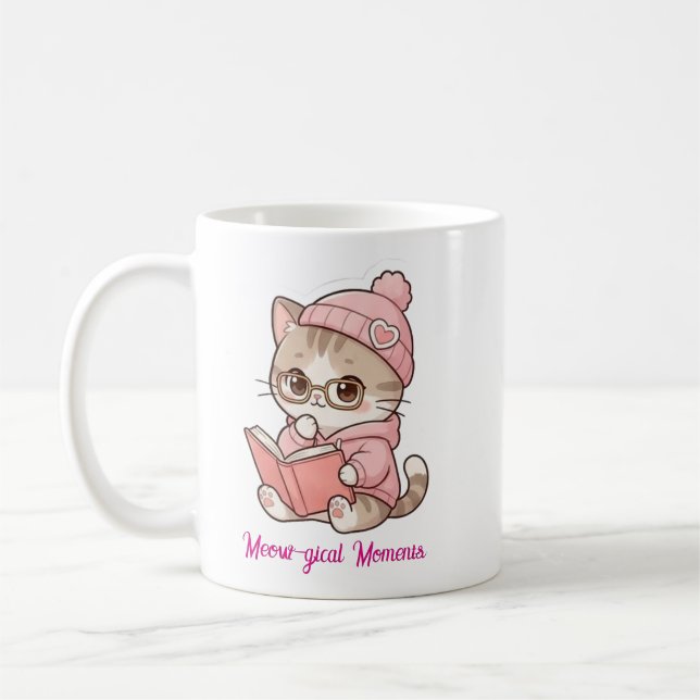 Meow-gical Moments Coffee Mug (Left)