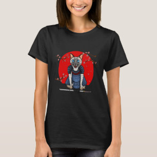 Meow Hero Katana Cat T-Shirt