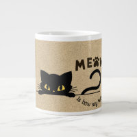 Meow is how I say hello, Speciality Mug