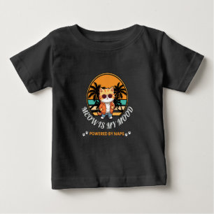 Meow Is My Mood Baby T-Shirt