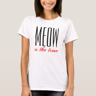 Meow is the time ladies top