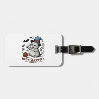 Meow-lloween Mischief Luggage Tag
