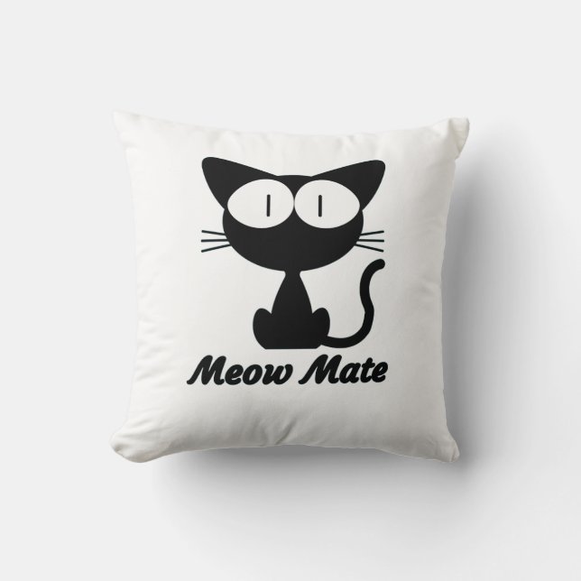 Meow Mate Glow Cushion (Front)