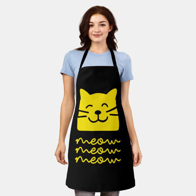Meow Meow Apron (Worn)