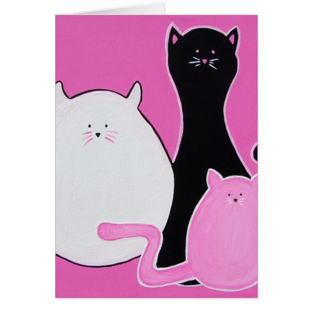 Meow Meow Meow Card (Front)