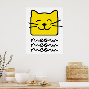 Meow Meow Poster
