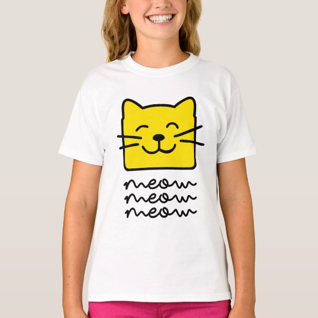 Meow Meow T-Shirt (Front)