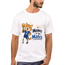 Meow-n of the Match Soccer Cat Shirt
