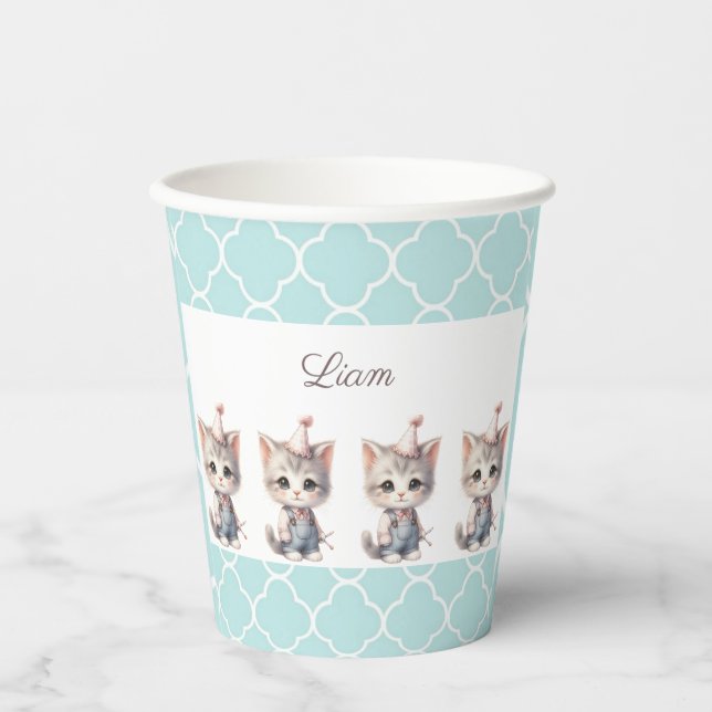 Meow-nificent Adorable Paper cup (Front)
