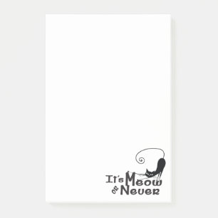 MEOW or Never Cat Post-it® Notes